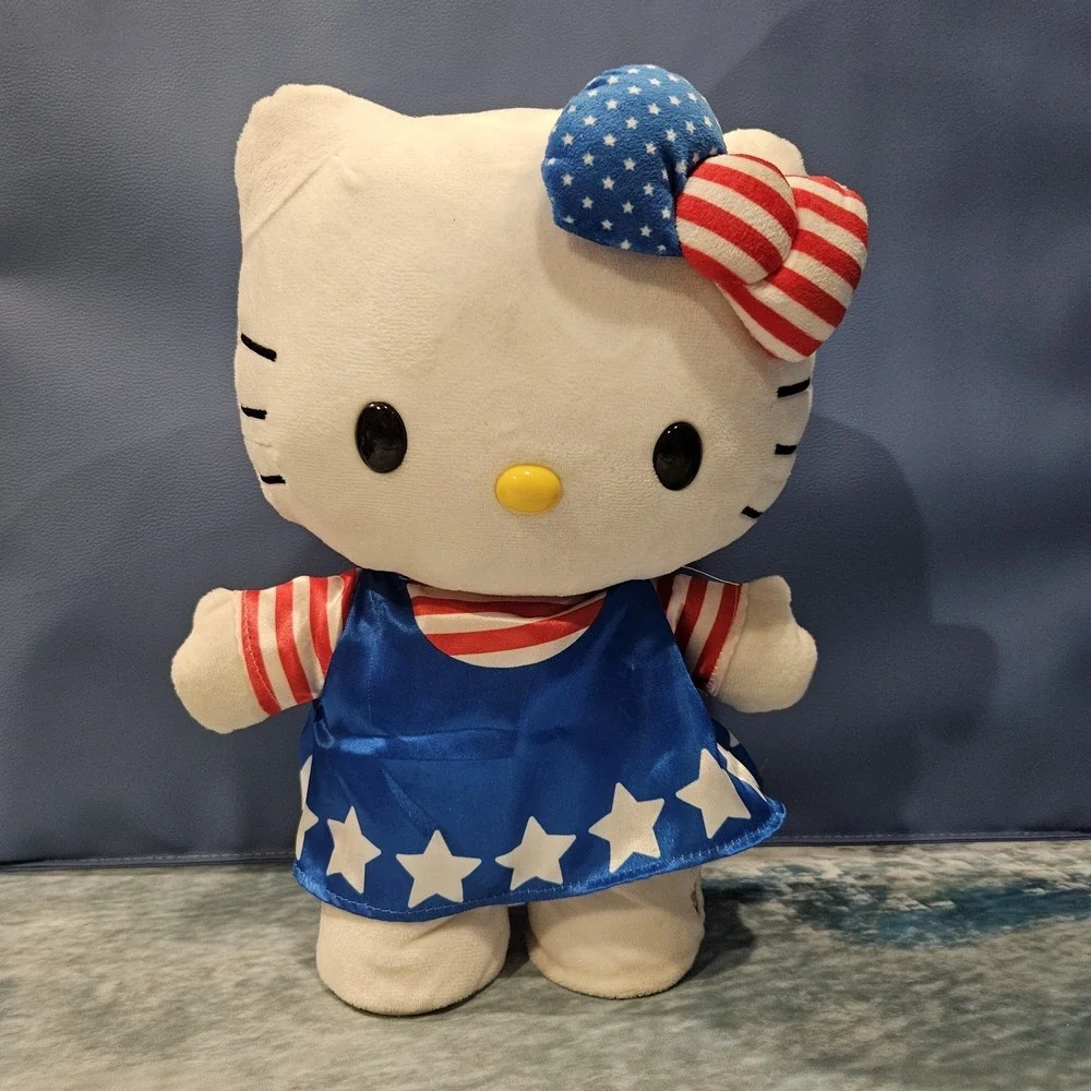 Sanrio Hello Kitty Patriotic Musical Dancing Plush 12